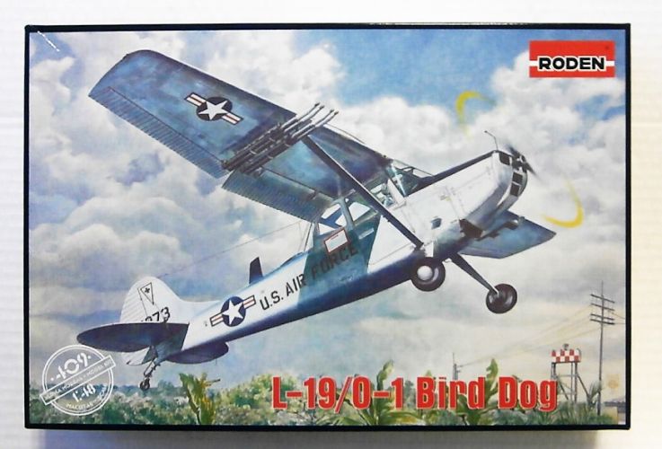 RODEN 1/48 409 CESSNA L-19/ 0-1 BIRD DOG