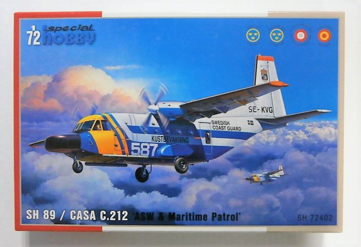 SPECIAL HOBBY 1/72 72402 SH 89/ CASA C.212 ASW   MARITIME PATROL