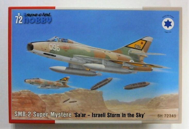 SPECIAL HOBBY 1/72 72345 SMB-2 SUPER MYSTERE ISRAELI STORM IN THE SKY