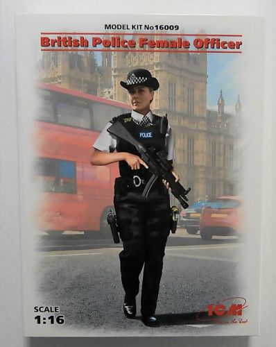 ICM 1/16 16009 BRITISH POLICE FEMALE OFFICER