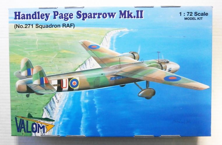 VALOM 1/72 72117 HANDLEY PAGE SPARROW MK.II
