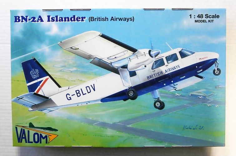 VALOM 1/48 48010 BRITTEN-NORMAN BN-2A ISLANDER BRITISH AIRWAYS