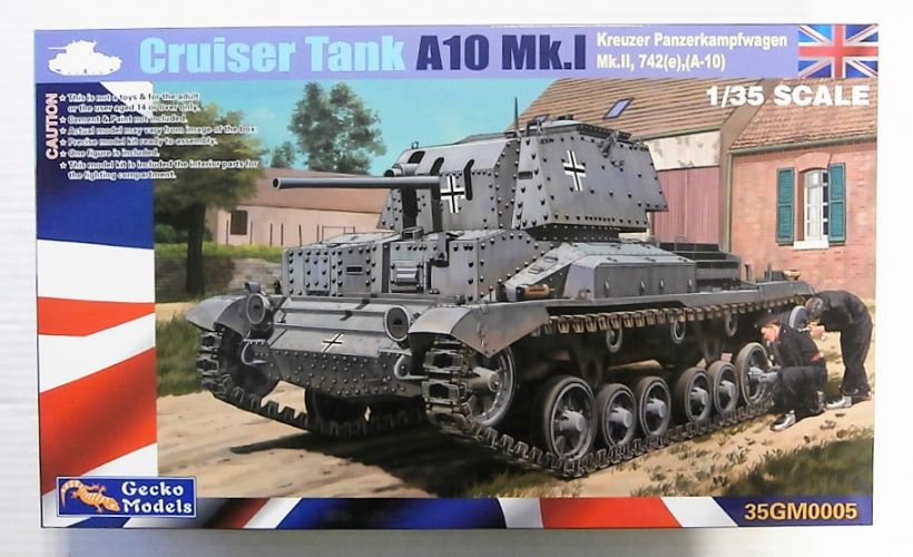 GECKO MODELS 1/35 35GM0005 CRUISER TANK A10 MK.I KREUZER PANZERKAMPFWAGEN