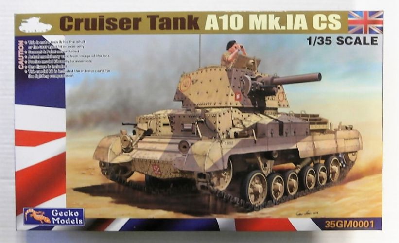 GECKO MODELS 1/35 350001 CRUISER TANK A10 MK.IA CS