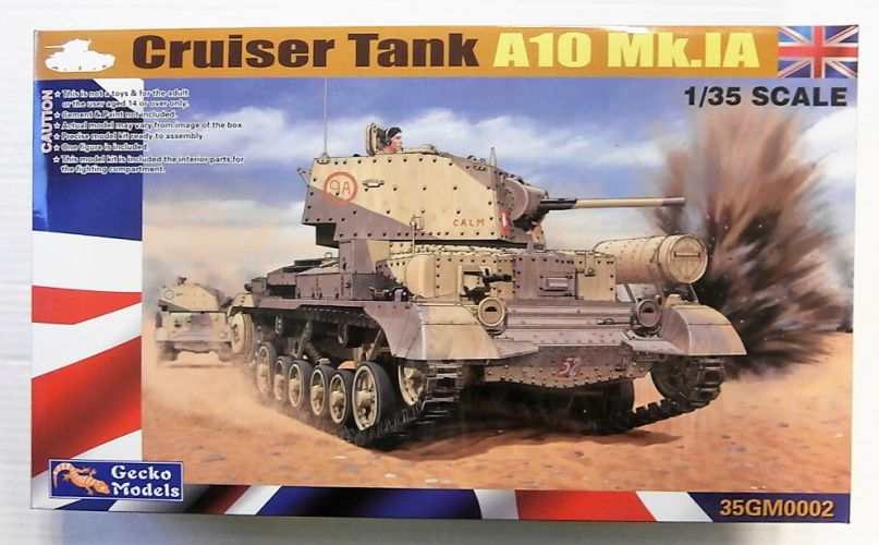 GECKO MODELS 1/35 350002 CRUISER TANK A10 MK.IA