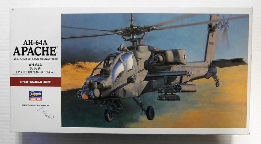 HASEGAWA 1/48 PT24 AH-64A APACHE