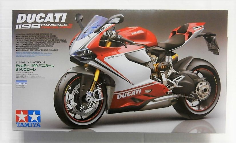 TAMIYA 1/12 14132 DUCATI 1199 PANIGALE S TRICOLORE