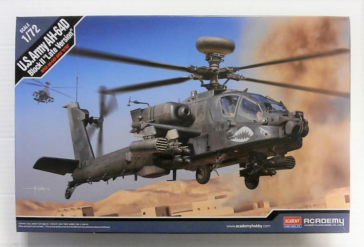 ACADEMY 1/72 12551 US ARMY AH-64D BLOCK II  LATE VERSION 