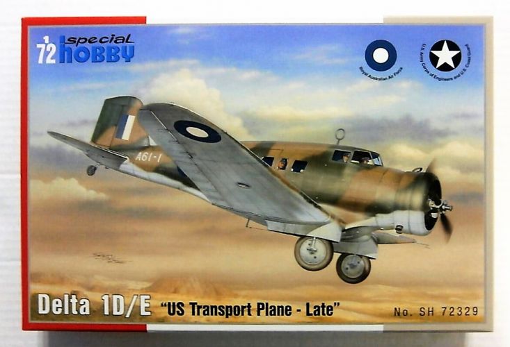 SPECIAL HOBBY 1/72 72329 DELTA 1D/E - US TRANSPORT PLANE - LATE