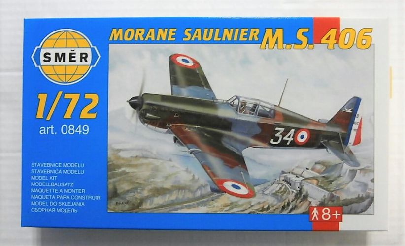 SMER 1/72 0849 MORANE SAULNIER M.S. 406