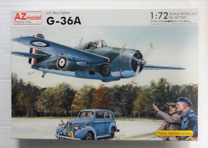 AZ MODEL 1/72 7322 G-36A - US NAVY FIGHTER