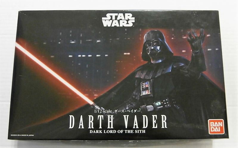 BANDAI 1/12 0191408 STAR WARS DARTH VADER - DARK LORD OF THE SITH