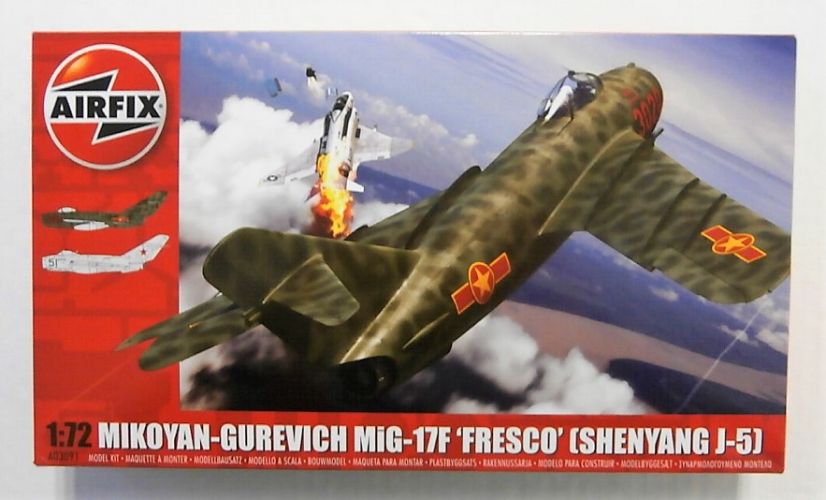 AIRFIX 1/72 03091 MIKOYAN-GUREVICH MiG-17F FRESCO  SHENYANG J-5 