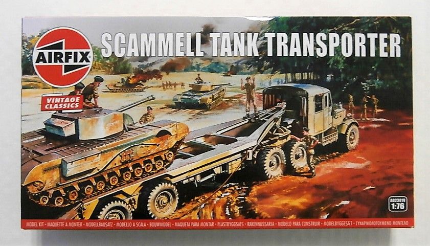 AIRFIX 1/76 A02301V VINTAGE CLASSICS - SCAMMELL TANK TRANSPORTER
