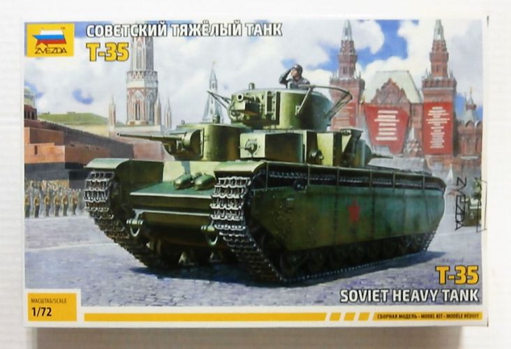 ZVEZDA 1/72 5061 SOVIET HEAVY TANK T-35