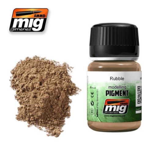 AMMO BY MIG JIMENEZ  3013 RUBBLE MODELLING PIGMENT 35ML
