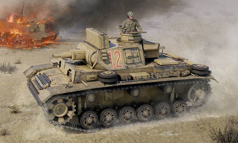 TRUMPETER MODELS 1/16 00957 GERMAN PZKPFW  PANZER  III AUSF N  UK SALE ONLY 