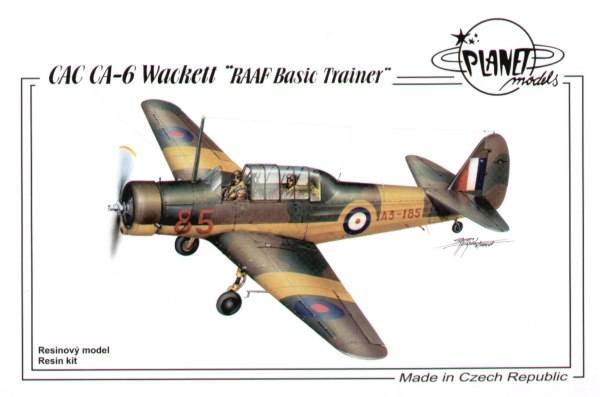 PLANET MODELS 1/48 148 CAC CA-6 WACKETT RAAF BASIC TRAINER