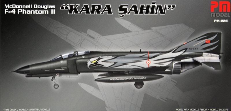 PM 1/96 226 MCDONNELL DOUGLAS F-4 PHANTOM II KARA SAHIN  BLACK FALCON 