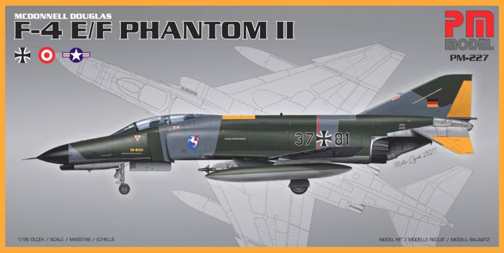 PM 1/96 227 MCDONNELL DOUGLAS F-4 E/F PHANTOM II