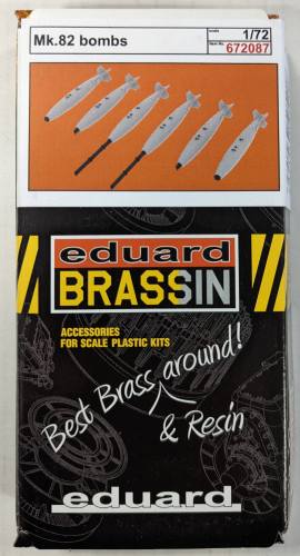 EDUARD 1/72 672087 MK.82 BOMBS ACCESSORIES 