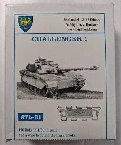 FRIULMODEL  ATL-81 CHALLENGER 1 TRACK LINKS 