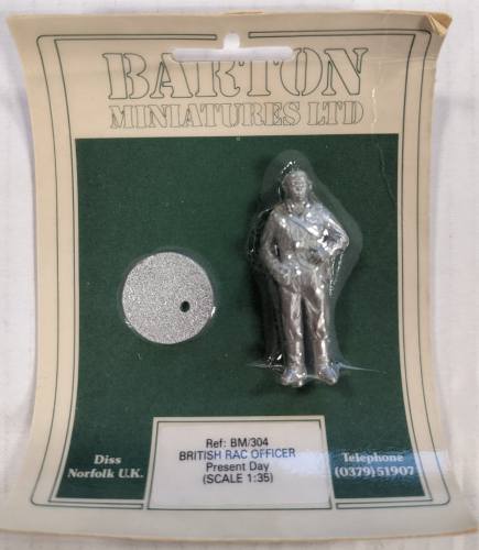 BARTON MINIATURES 1/35 BM304 BRITISH RAC OFFICER PRESENT DAY 