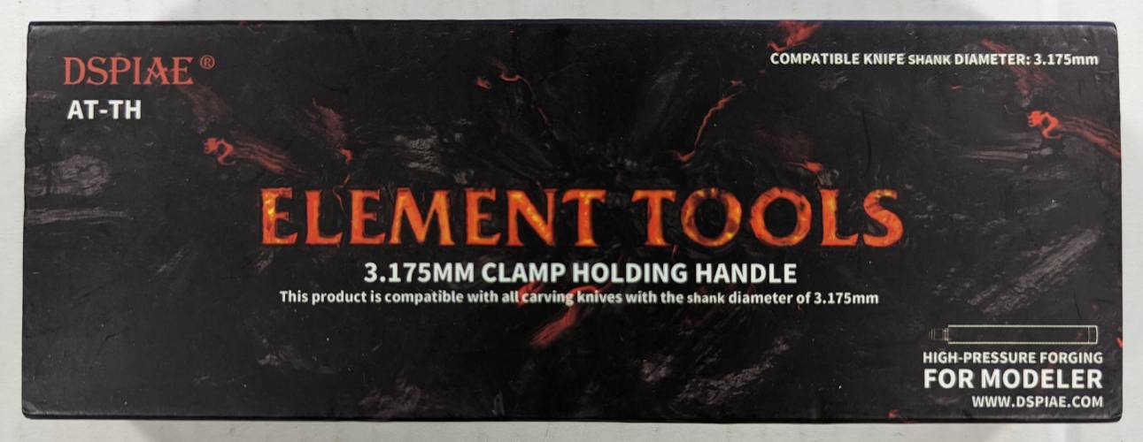 DSPIAE  ELEMENT TOOLS 3.175MM CLAMP HOLDING HANDLE 