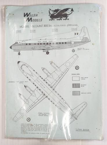 Welsh Models 1/144 Vickers Valetta C.1 - Kit Thermoformé (vac Formed) - PJW43