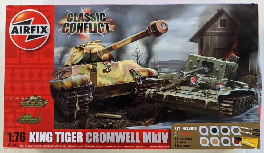 AIRFIX 1/76 50142 KING TIGER CROMWELL MkIV 
