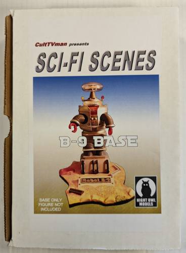 NIGHT OWL MODELS  SCI-FI SCENES B-9 ROBOT  BASE 