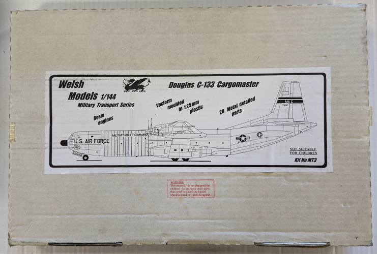 WELSH MODELS 1/144 MT3 DOUGLAS C-133 CARGOMASTER 
