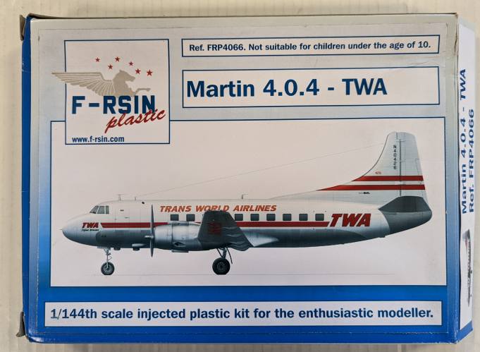 F-RSIN 1/144 4066 MARTIN 4.0.4 - TWA 