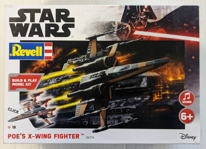 REVELL 1/78 06774 POE S X-WING FIGHTER 