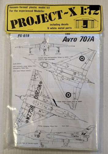 PROJECT X 1/72 PX019 AVRO 707A