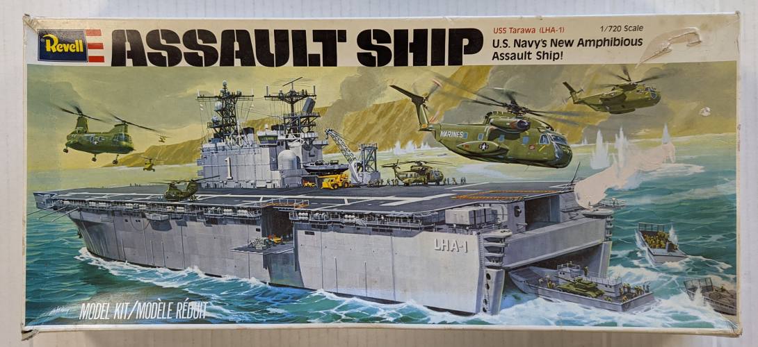 REVELL 1/720 H-206 ASSAULT SHIP USS TARAWA 