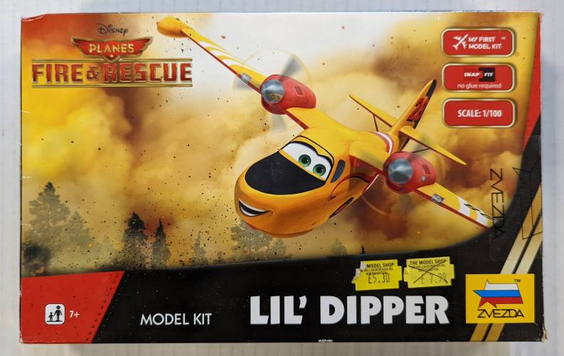 ZVEZDA 1/100 2076 PLANES FIRE   RESCUE LIL DIPPER 