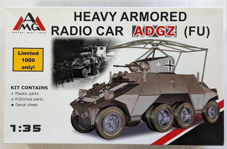 ARSENAL MODEL GROUP 1/35 35504 HEAVY ARMORED RADIO CAR ADGZ 