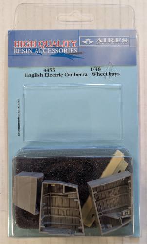 AIRES HOBBY MODELS 1/48 4453 ENGLISH ELECTRIC CANBERRA WHEEL BAYS 