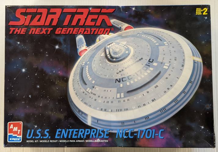 AMT  8001 STAR TREK THE NEXT GENERATION U.S.S. ENTERPRISE NCC-1701-C