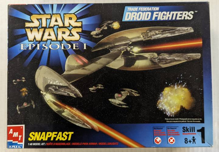 AMT  30118 STAR WARS EPISODE 1 TRADE FEDERATION DROID FIGHTERS