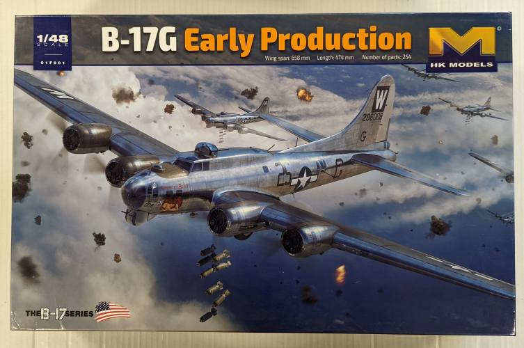 HK MODELS 1/48 01F001 B-17G EARLY PRODUCTION 