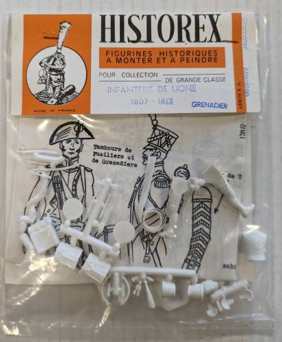 HISTOREX  INFANTERIE DE LIGNE 1807-1812 GRENADIER DRUMMER HI43