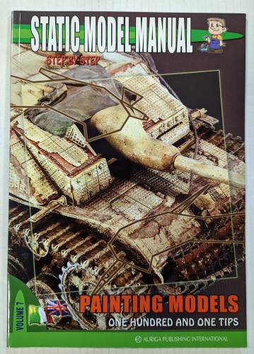CHEAP BOOKS  ZB4240 STATIC MODEL MANUAL STEP BY STEP PAINTING MODELS