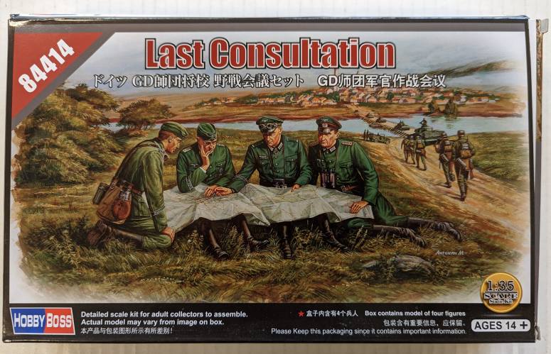 HOBBYBOSS 1/35 84414 LAST CONSULTATION 