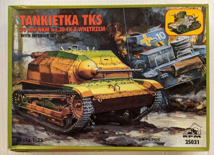 RPM 1/35 35031 TANKIETKA TKS 