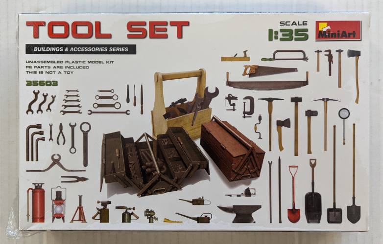 MINIART 1/35 35603 TOOL SET 