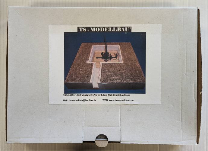 TS 1/35 35053 FLAKSTAND 7X7M 