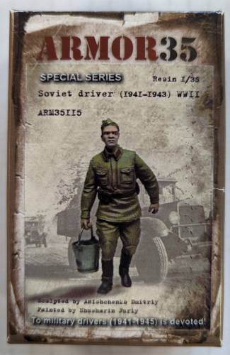 ARMOR35 1/35 35115 SOVIET DRIVER  1941-1943  WWII