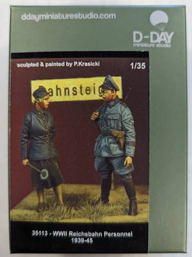 D-DAY 1/35 35113 WWII REICHSBAHN PERSONNEL